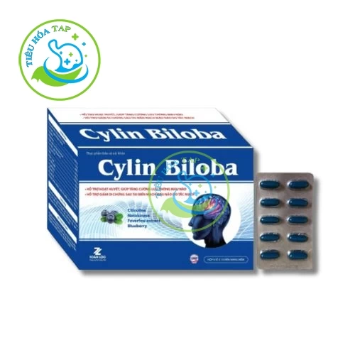 Cylin Biloba  - Hỗ trợ hoạt huyết tuần hoàn não